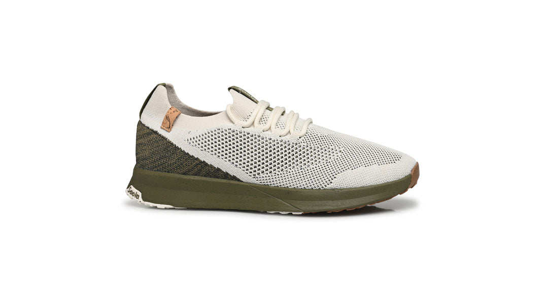 Tsavo M 2.0 White / Burnt Olive