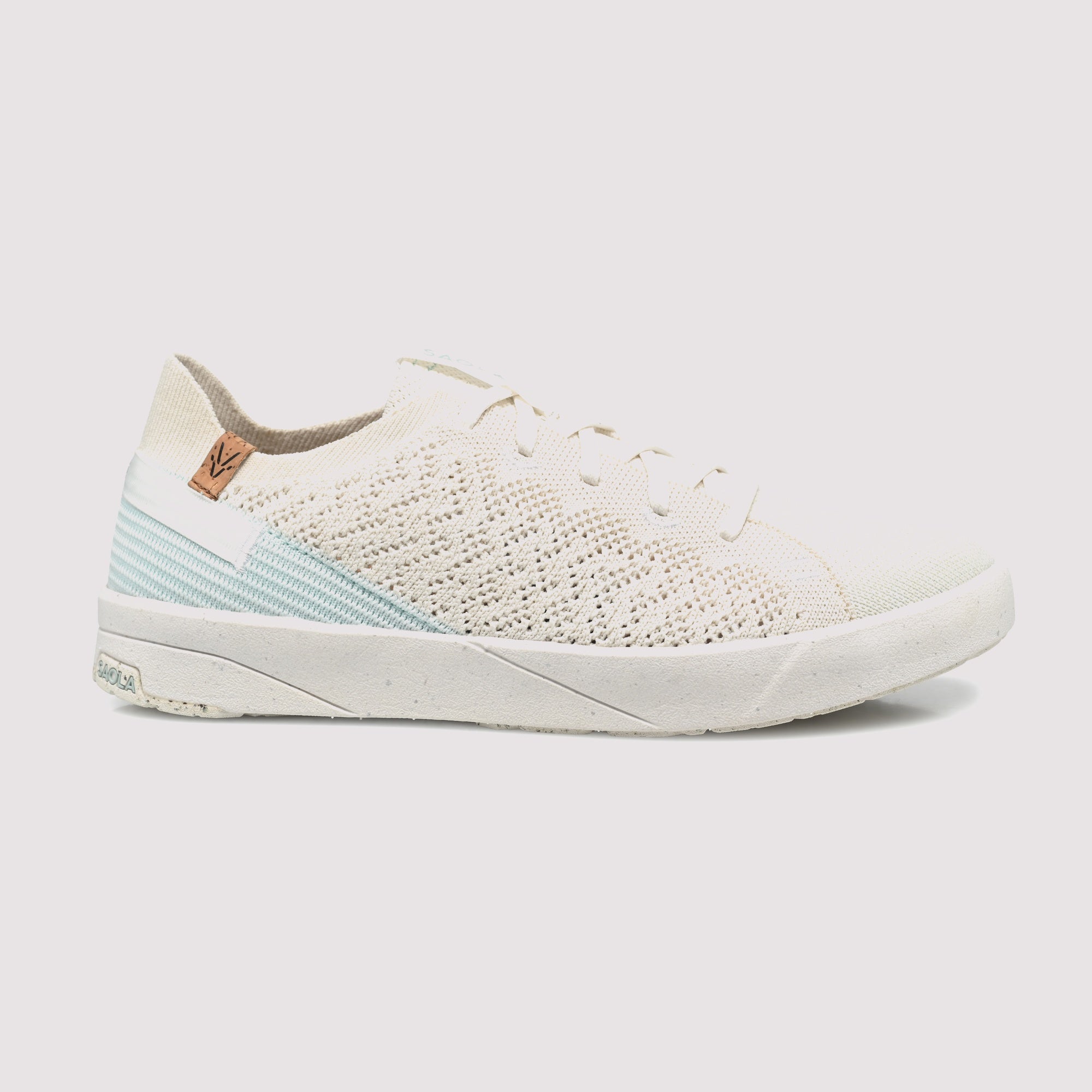 Cannon Knit 3 W White Pale Blue