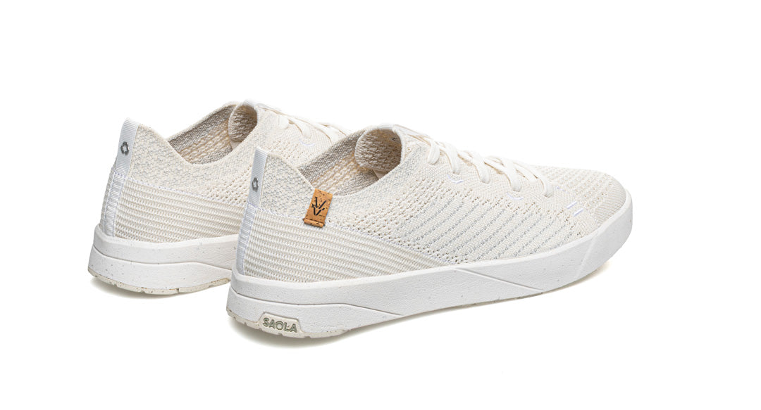 Cannon Knit 3 W White Silver