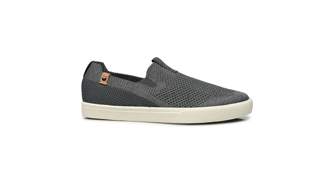 Chaussure homme de couleur charcoal vue du coté droit