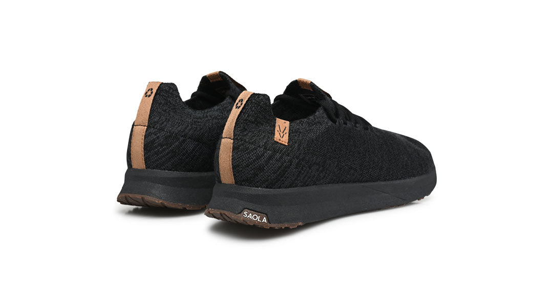 Tsavo M 2.0 Wool Black - Steel Gray