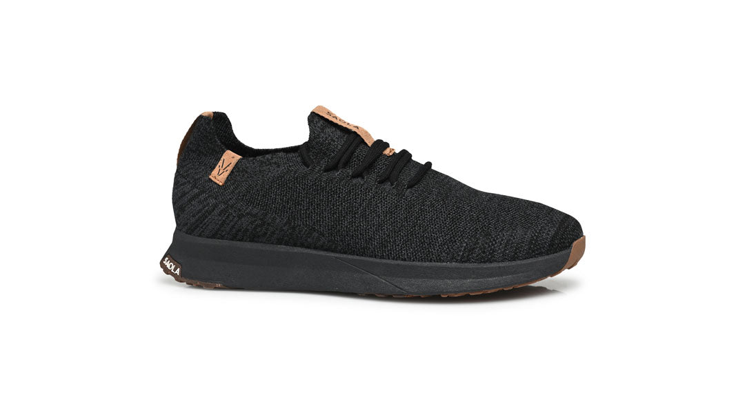 Tsavo M 2.0 Wool Black - Steel Gray