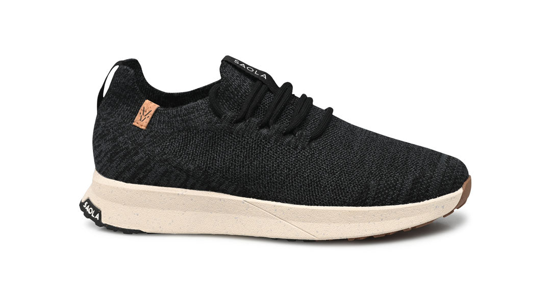 Tsavo W 2.0 Wool Black - Steel Grey - T38.5